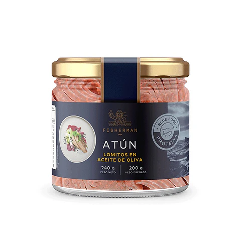 Atún Lomitos en Aceite de Oliva Fisherman ( 240 G )