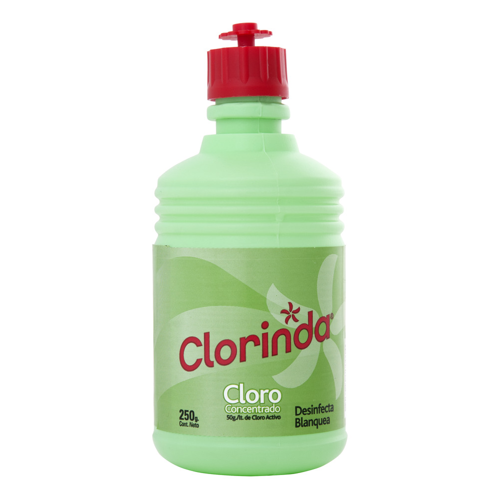 Cloro Líquido Tradicional Clorinda ( 5 x 250 G ) 1