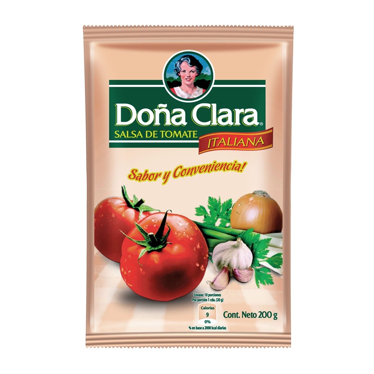 Salsa de Tomates Italiana Doña Clara ( 6 x 200 G ) 1