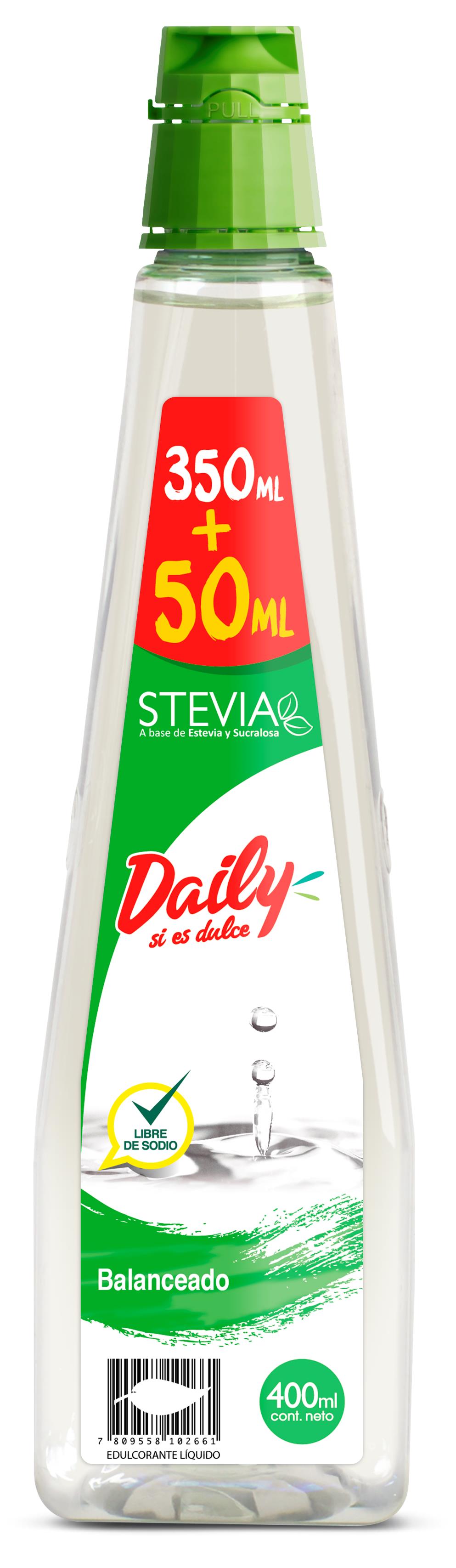 Endulzante Stevia Líquida Daily ( 400 ML ) 1