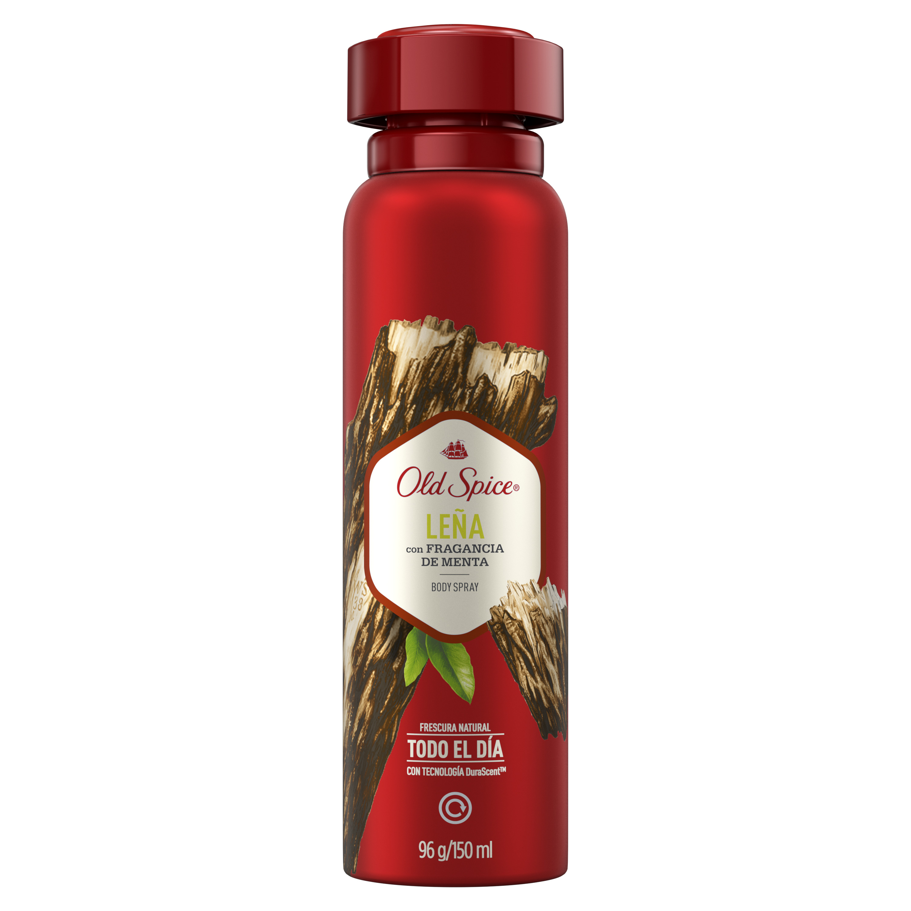 Desodorante en Aerosol Old Spice Leña ( 3 x 150 ML ) 1