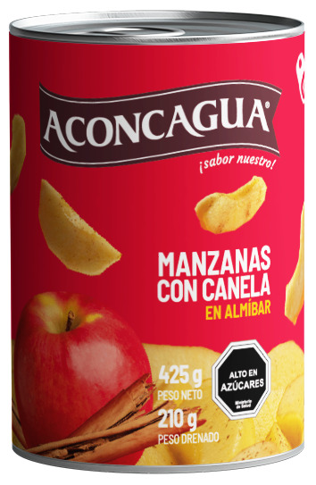 Manzanas con Canela Aconcagua ( 3 x 425 G ) 1