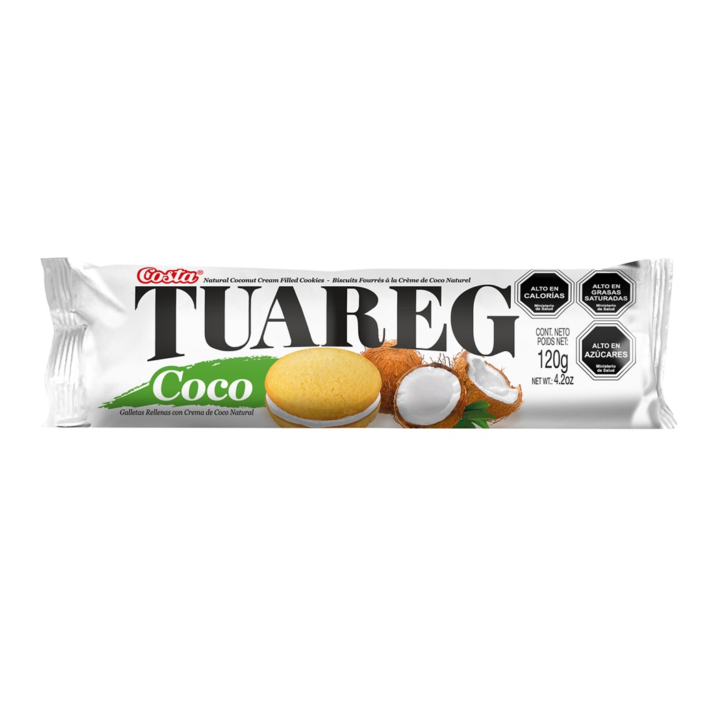 Galleta Tuareg Coco Costa ( 5 x 120 G ) 1