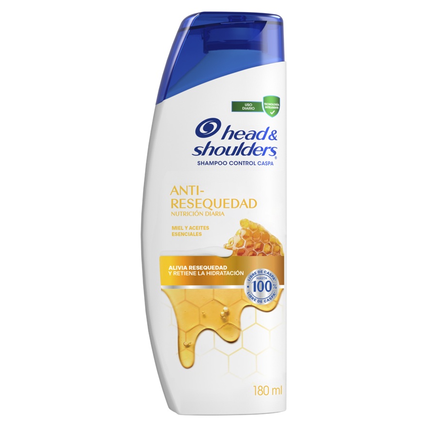 Shampoo Head & Shoulders Anti Resequedad ( 2 x 180 ML ) 1