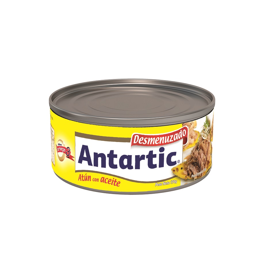 Atún Desmenuzado Antartic Aceite ( 3 x 160 G ) 1