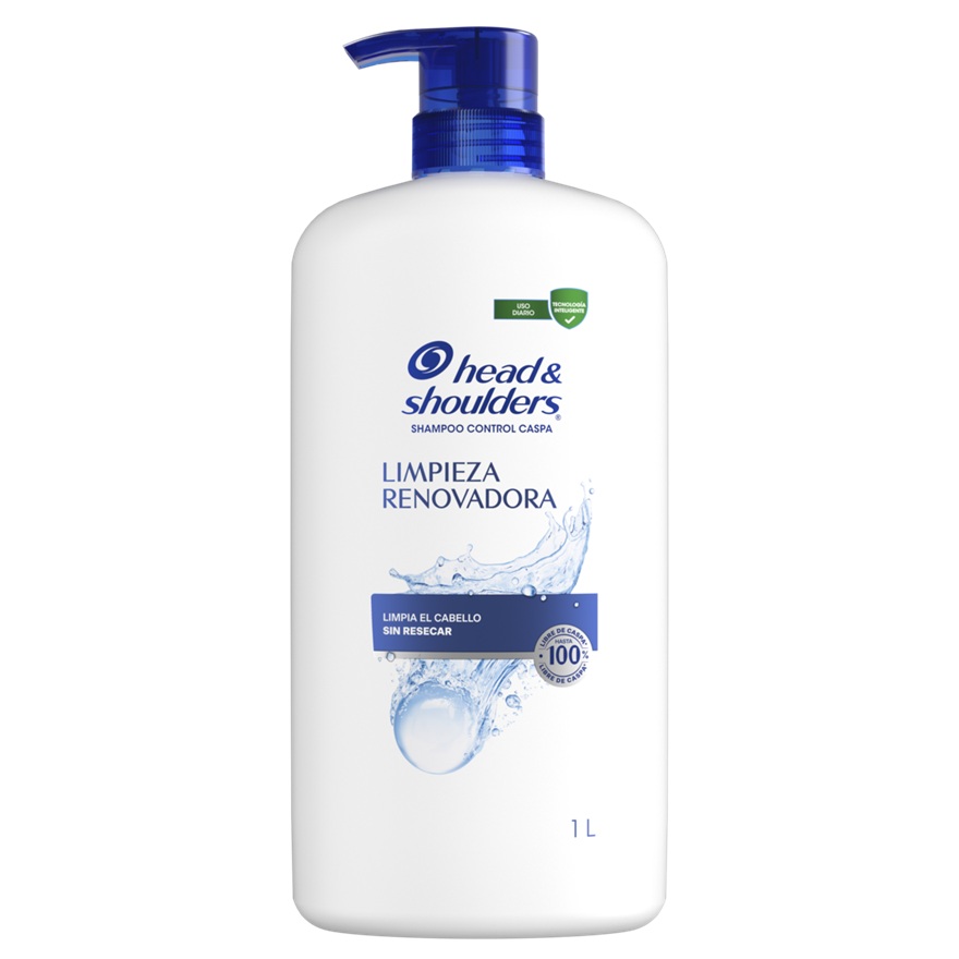 Shampoo Head & Shoulders Limpieza Renovadora ( 1 LT ) 1