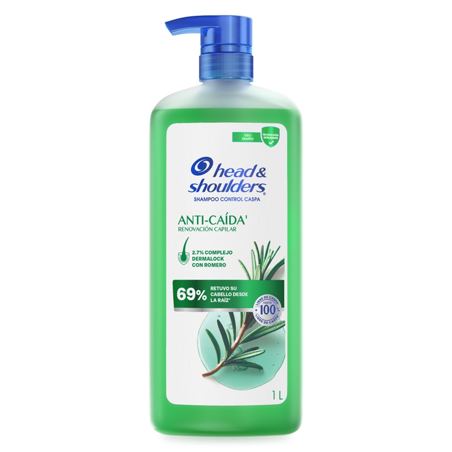 Shampoo Head & Shoulders Anticaída ( 1 LT ) 1