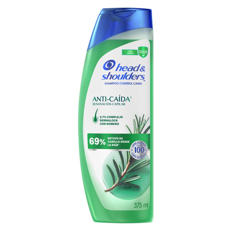 Shampoo Head & Shoulders Anticaída ( 2 x 375 ML ) 1