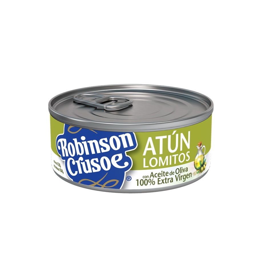 Atún Lomitos en Aceite de Oliva Robinson Crusoe ( 3 x 130 G ) 1