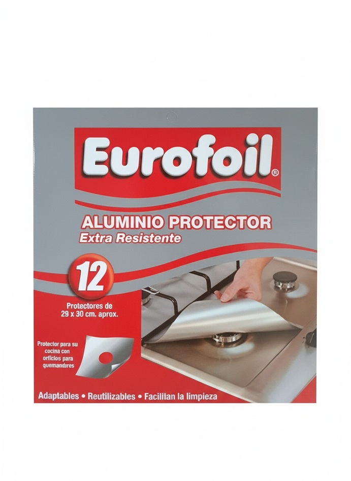 Aluminio Protector de Cocina Eurofoil ( 12 UD ) 1