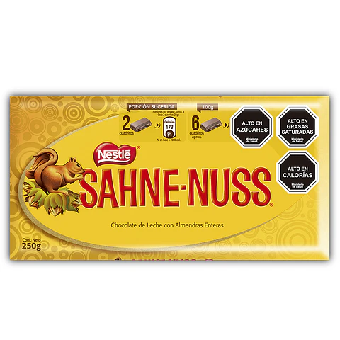 Chocolate Sahne Nuss ( 3 x 250 G )