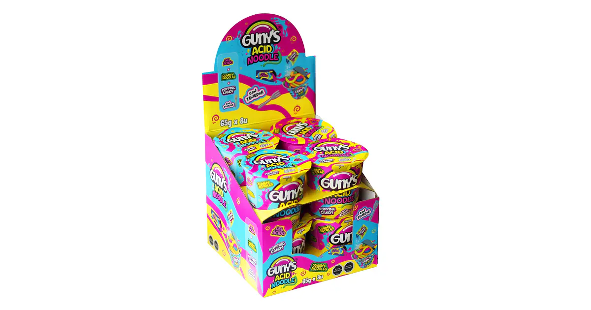 Gunys Acid Noodles ( 8 x 65 G )