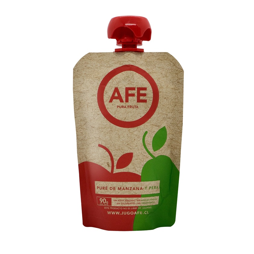 Puré Manzana Pera Afe ( 4 x 90 G ) 1