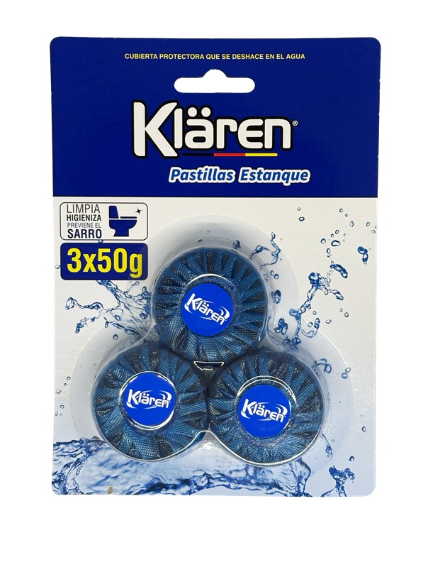 Pastillas para Inodoro Klaren ( 3 x 3 UD ) 1