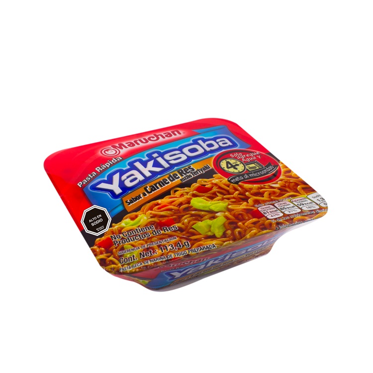Yakisoba Carne Teriyaki Maruchan ( 2 x 113.4 G ) 1