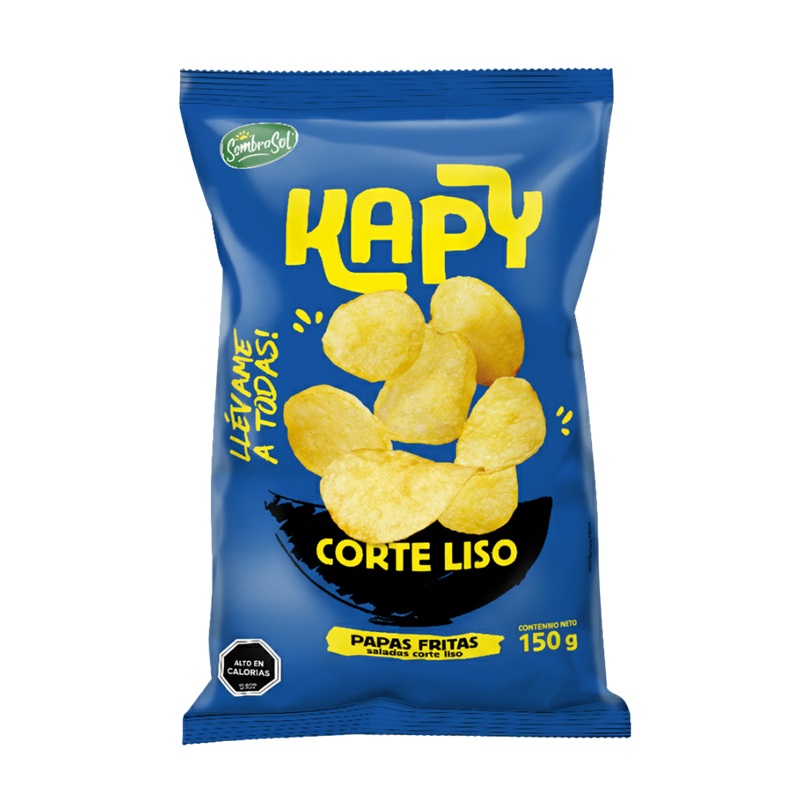 Papas Fritas Kapy Corte Liso Sembrasol ( 2 x 150 G ) 1