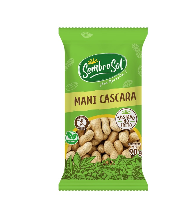 Maní con Cáscara Sembrasol ( 3 x 90 G ) 1