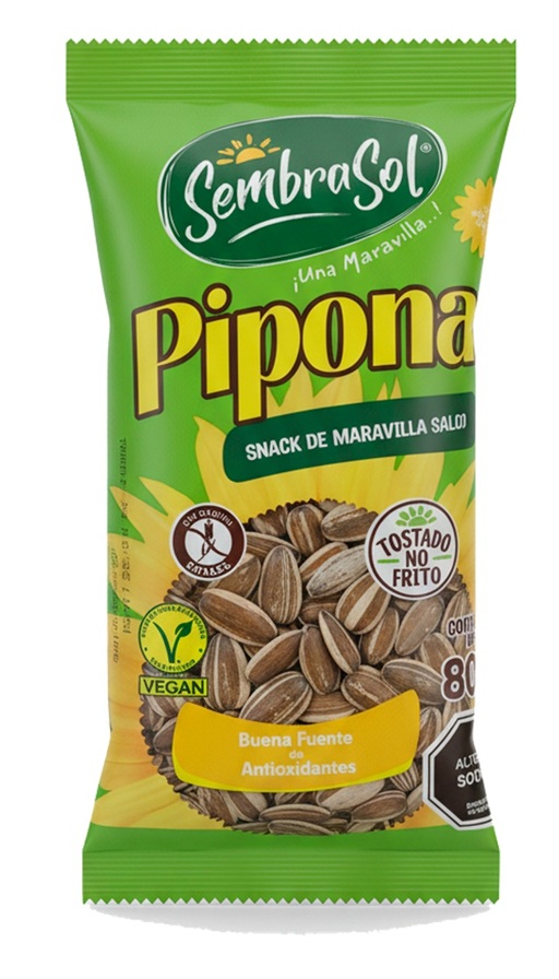 Pipona Maravilla Salada Sembrasol ( 3 x 80 G ) 1