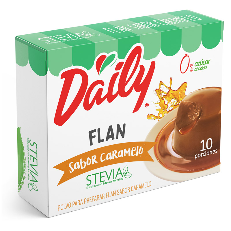 Flan Daily Caramelo ( 3 x 20 G ) 1
