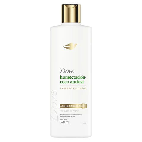 Acondicionador Dove Humectación Coco ( 2 x 370 ML )