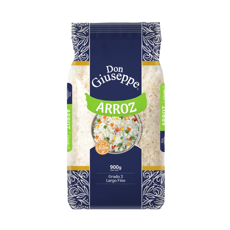 Arroz Grado 2 Largo Fino Don Giuseppe ( 5 x 900 G ) 1