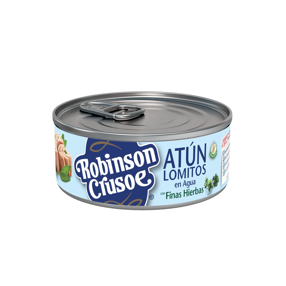 Atún Lomitos Finas Hierbas Robinson Crusoe ( 3 x 140 G ) 1