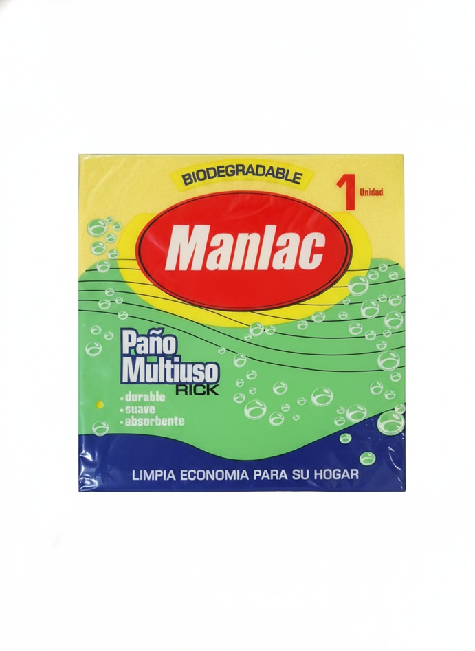 Paño Rick Multiuso Manlac ( 3 x 1 UD ) 1
