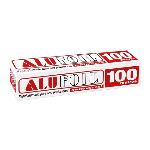 Papel Aluminio Alufoil ( 100 MT )