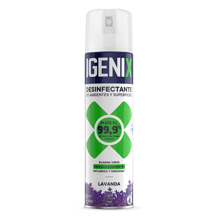Desinfectante Aerosol Lavanda Igenix ( 2 x 360 ML ) 1