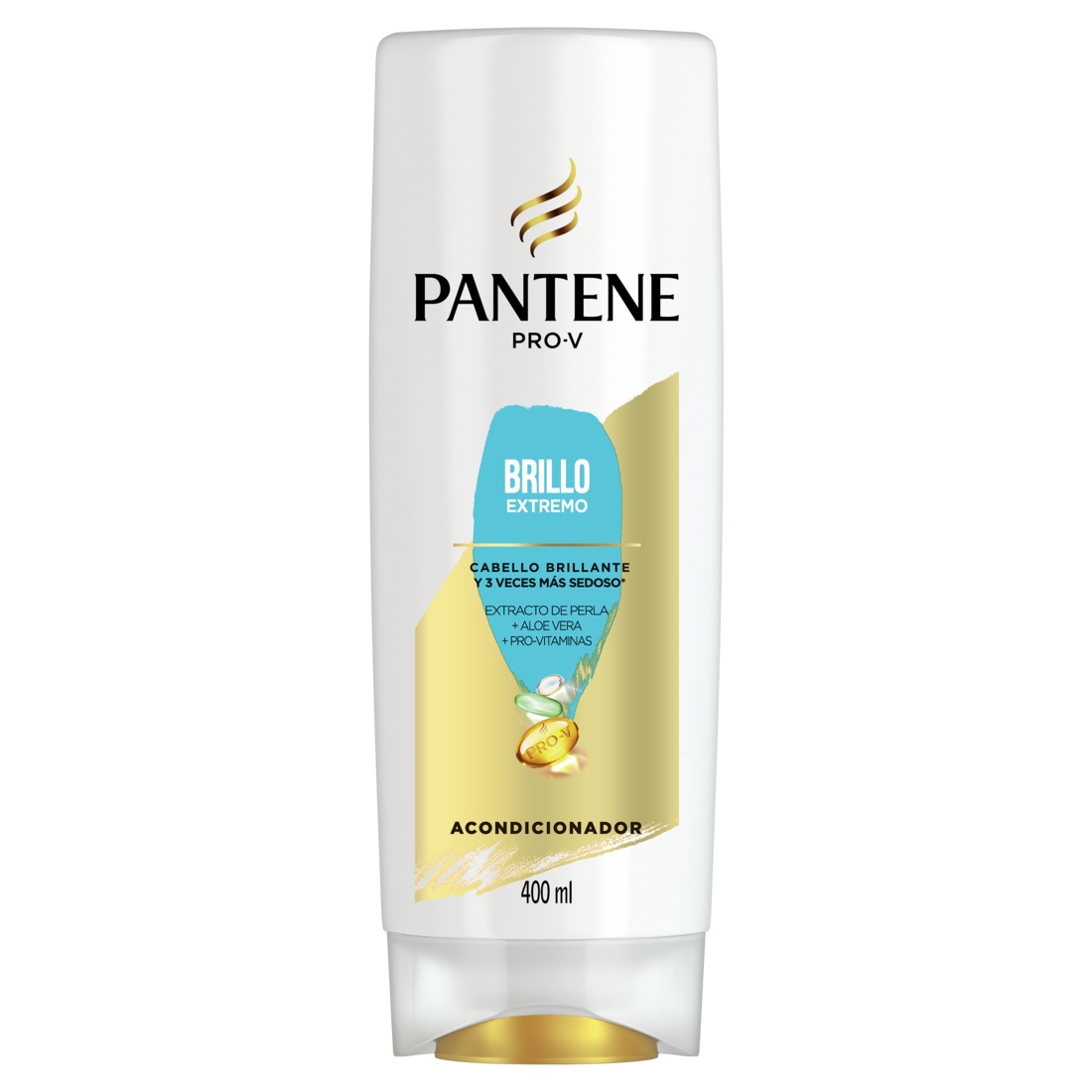 Acondicionador Pantene Brillo Extremo ( 2 x 400 ML ) 1