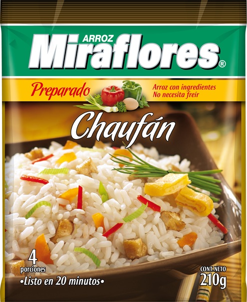 Arroz Chaufán Miraflores ( 3 x 210 G ) 1