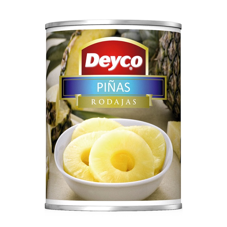 Piñas Rodajas Deyco ( 3 x 567 G ) 1