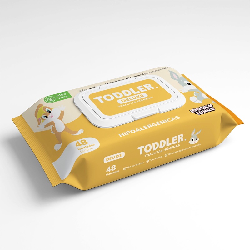 Toallitas Húmedas Aloe Vera Toddler ( 3 x 48 UD ) 1