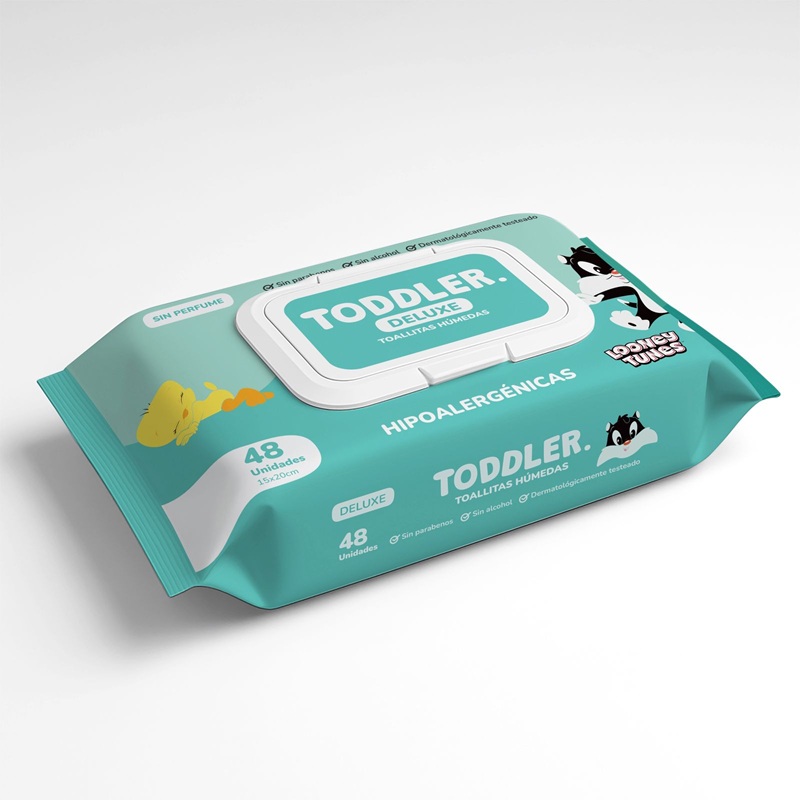Toallitas Húmedas Sin Perfume Toddler ( 3 x 48 UD ) 1