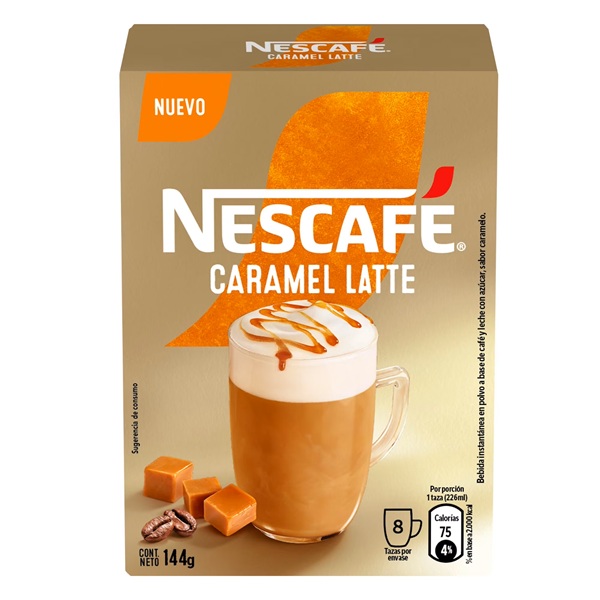 Nescafé Caramelo Latte ( 8 Sobres ) 1