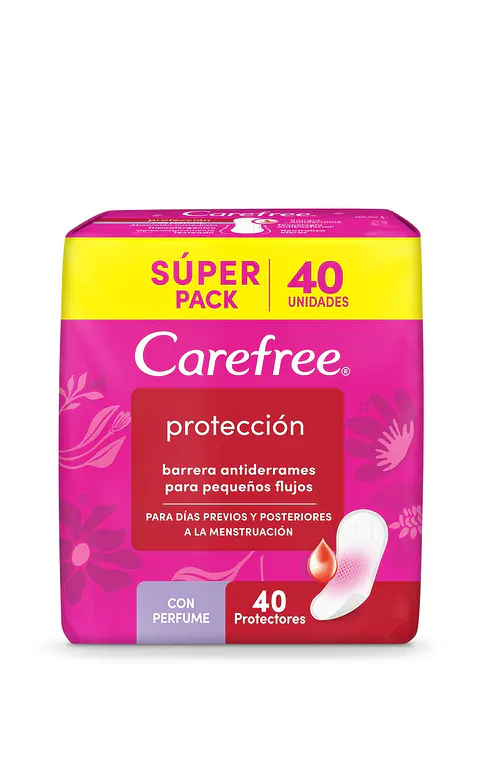 Protectores Diarios Carefree ( 2 x 40 UD )