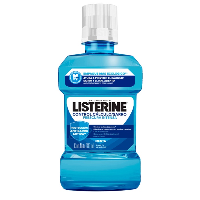 Enjuague Bucal Listerine Control Sarro ( 3 x 180 ML ) 1