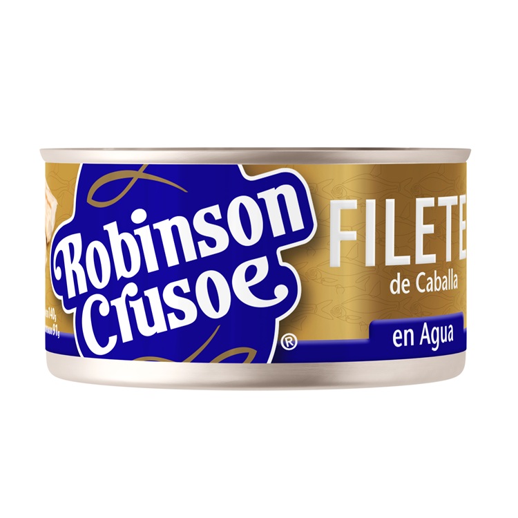 Caballa Filetes en Agua ( 3 x 140 G ) 1