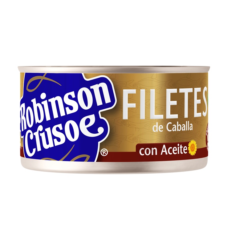 Caballa Filetes en Aceite ( 3 x 140 G ) 1