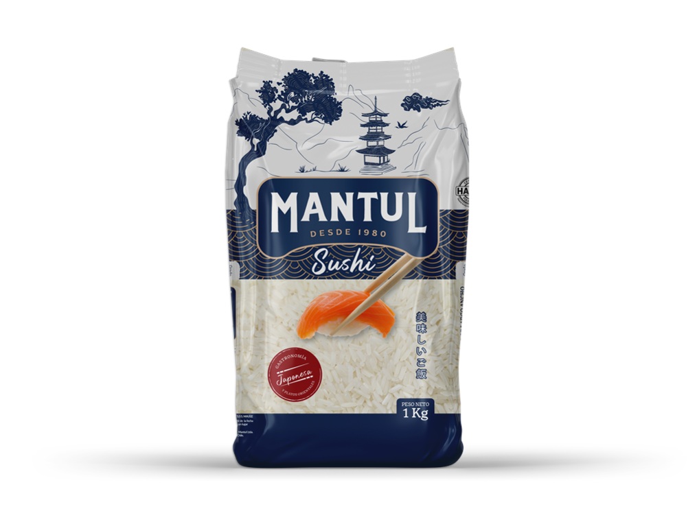 Arroz Grado 2 Largo Ancho Sushi Mantul ( 5 x 1 KG ) 1