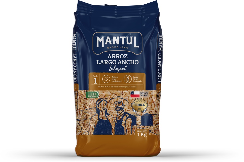 Arroz Grado 1 Largo Ancho Integral Mantul ( 5 x 1 KG ) 1