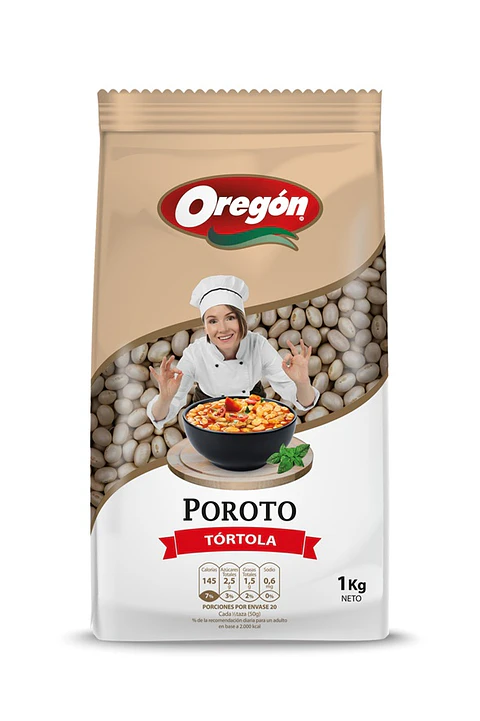 Poroto Tórtola Oregón ( 2 x 1 KG )