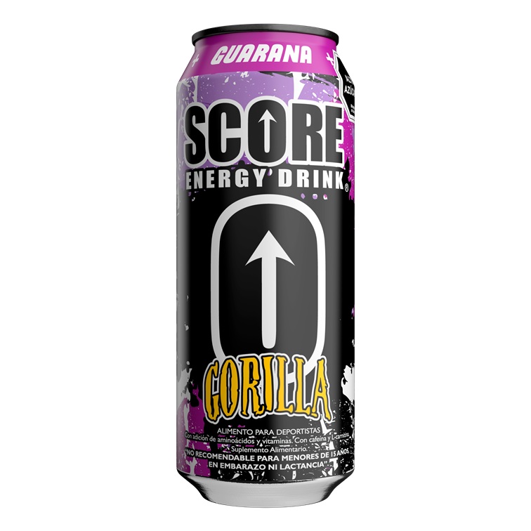 Bebida Energética Score Gorilla ( 6 x 473 ML ) 1