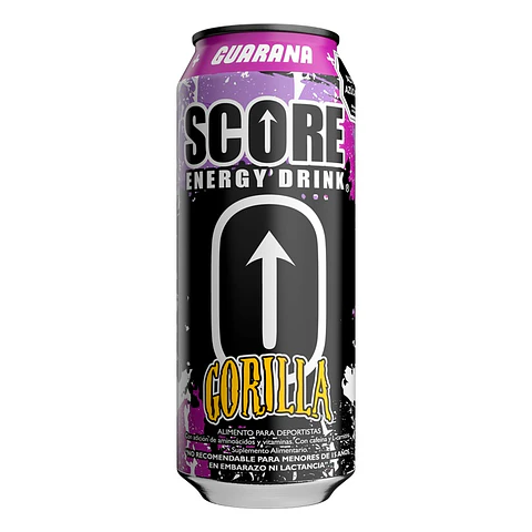 Bebida Energética Score Gorilla ( 6 x 473 ML )