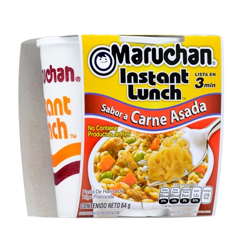Maruchan Instant Lunch Carne Asada ( 3 x 64 G ) 1
