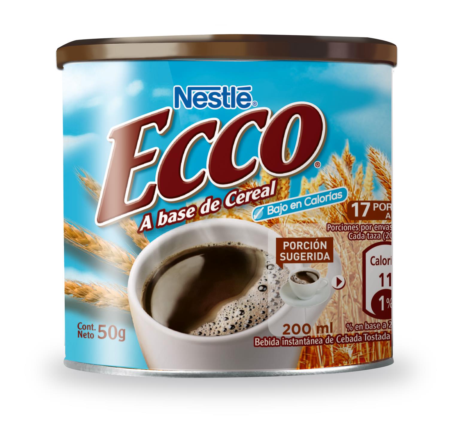 Café en Base a Cebada Ecco ( 4 x 50 G ) 1
