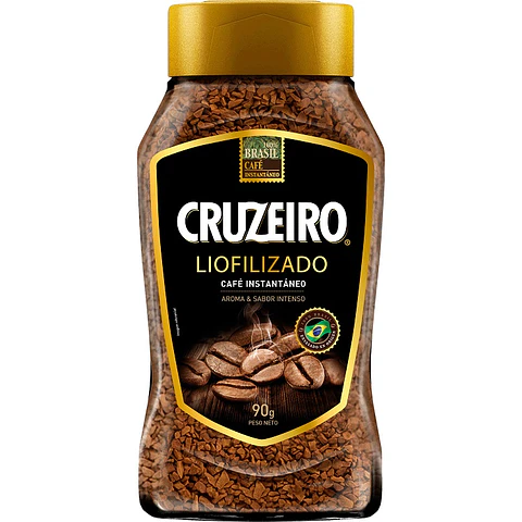 Café Liofilizado Frasco Cruzeiro ( 3 x 90 G )