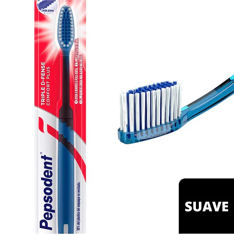 Cepillo Dental Pepsodent Triple Defense ( 12 UD )