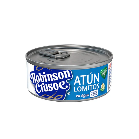 Atún Lomitos Reducido en Sodio Robinson Crusoe Agua ( 3 x 140 G )