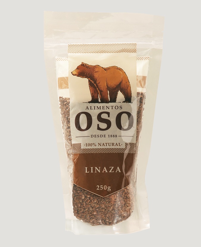 Linaza Oso Doypack ( 3 x 250 G ) 1